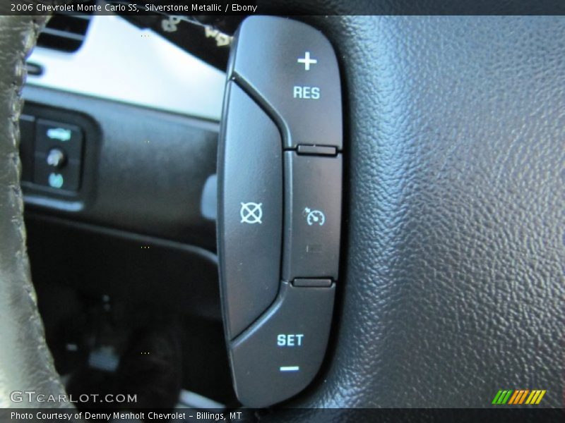 Silverstone Metallic / Ebony 2006 Chevrolet Monte Carlo SS
