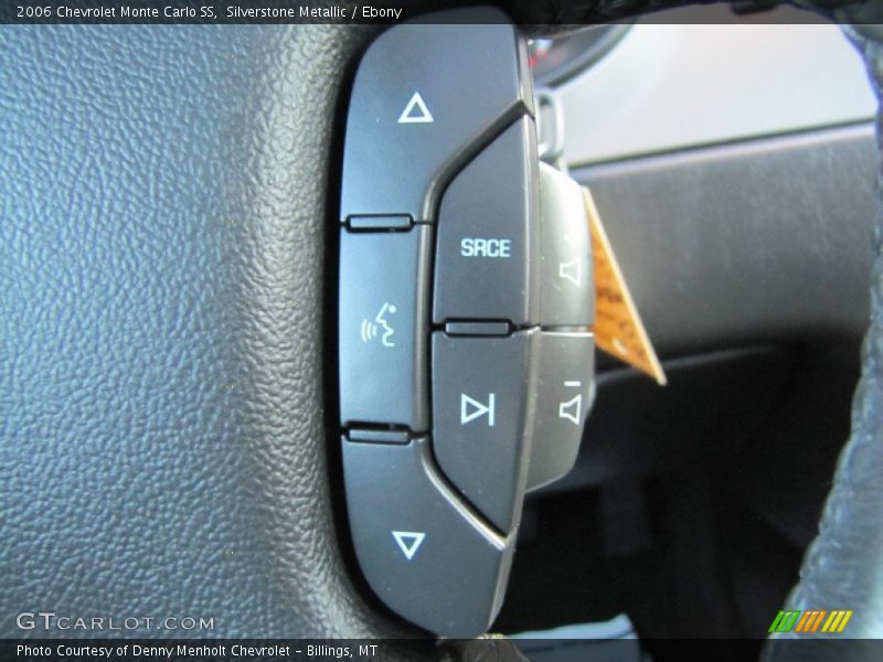 Silverstone Metallic / Ebony 2006 Chevrolet Monte Carlo SS