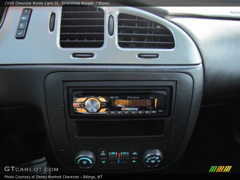 Silverstone Metallic / Ebony 2006 Chevrolet Monte Carlo SS