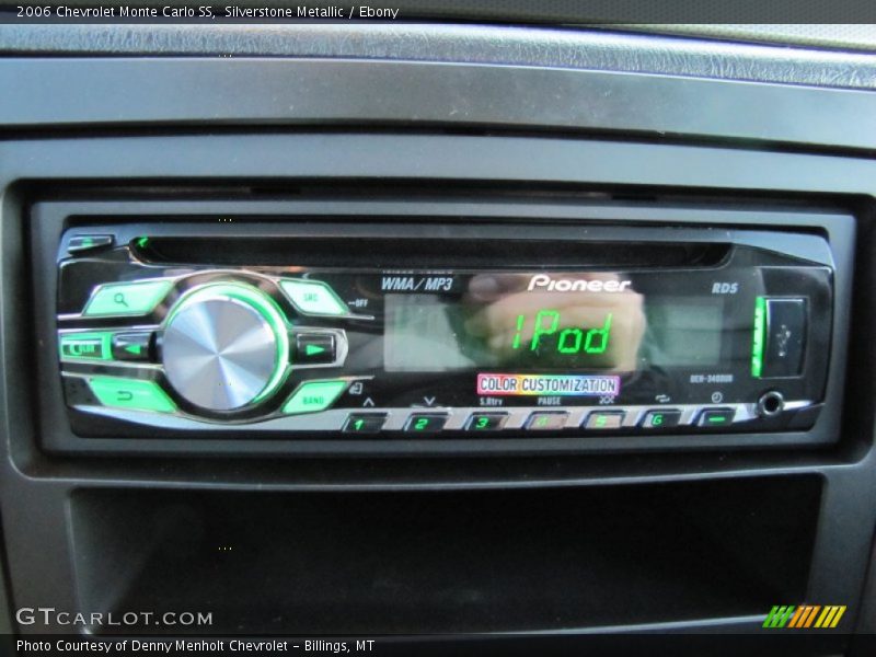 Silverstone Metallic / Ebony 2006 Chevrolet Monte Carlo SS