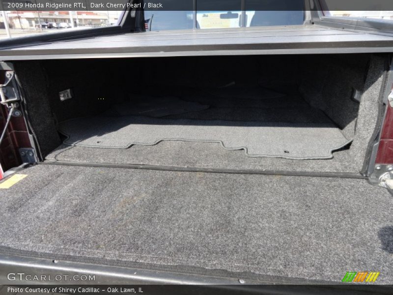 Dark Cherry Pearl / Black 2009 Honda Ridgeline RTL
