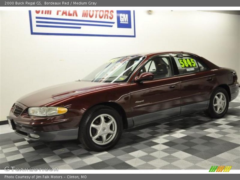 Bordeaux Red / Medium Gray 2000 Buick Regal GS