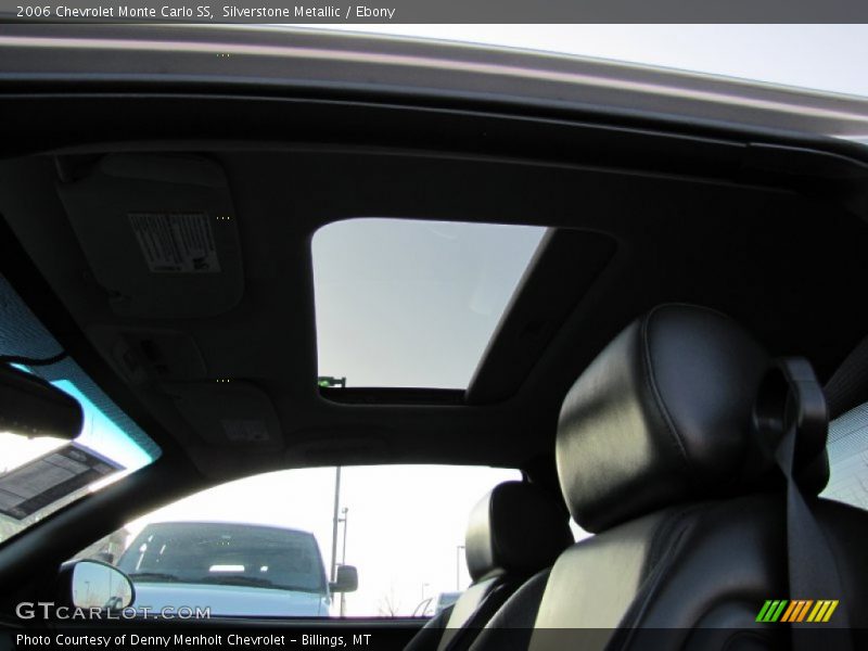 Silverstone Metallic / Ebony 2006 Chevrolet Monte Carlo SS