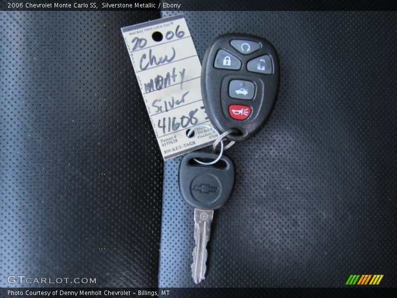 Keys of 2006 Monte Carlo SS