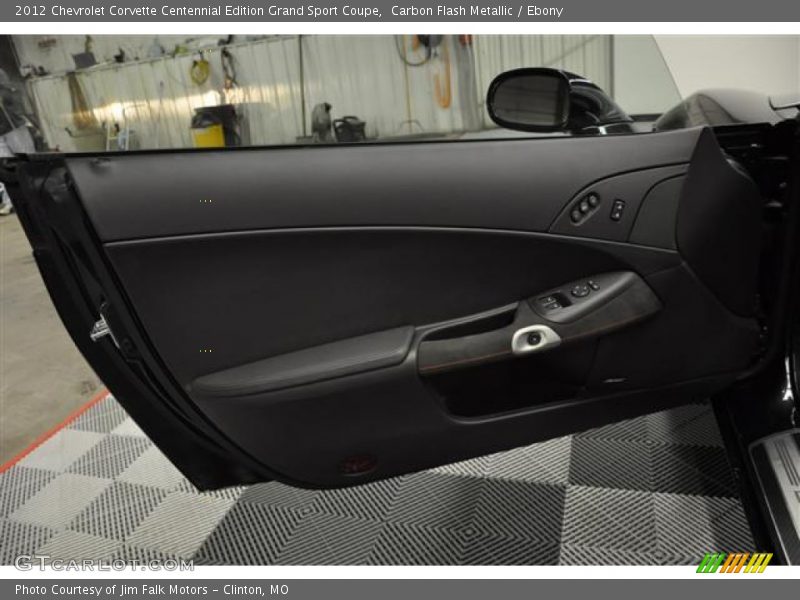 Door Panel of 2012 Corvette Centennial Edition Grand Sport Coupe