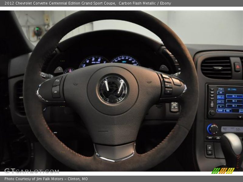  2012 Corvette Centennial Edition Grand Sport Coupe Steering Wheel