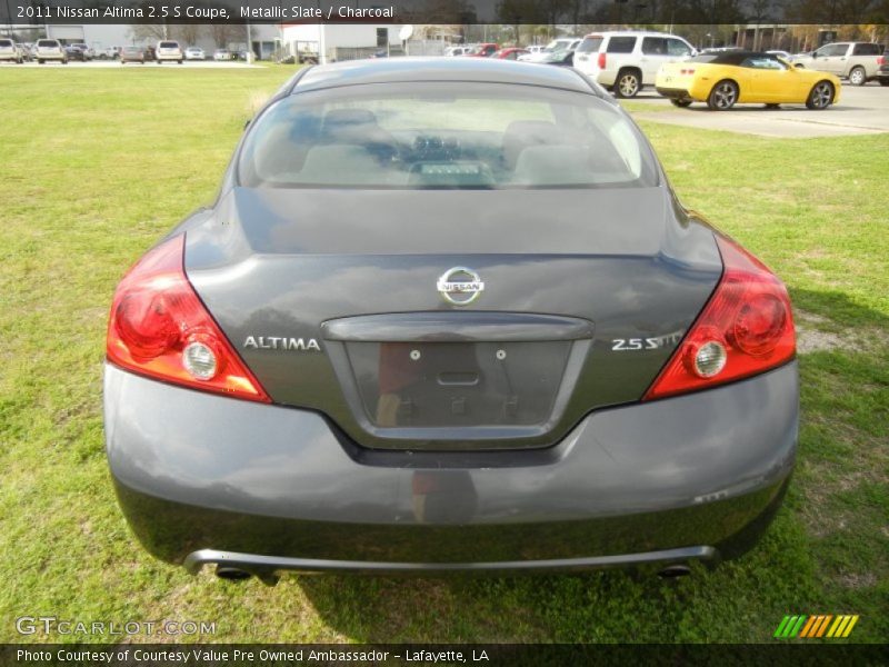 Metallic Slate / Charcoal 2011 Nissan Altima 2.5 S Coupe