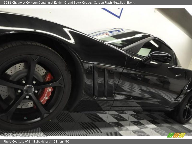 Carbon Flash Metallic / Ebony 2012 Chevrolet Corvette Centennial Edition Grand Sport Coupe