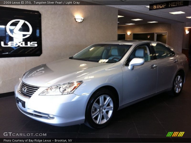 Tungsten Silver Pearl / Light Gray 2009 Lexus ES 350