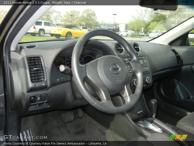Metallic Slate / Charcoal 2011 Nissan Altima 2.5 S Coupe