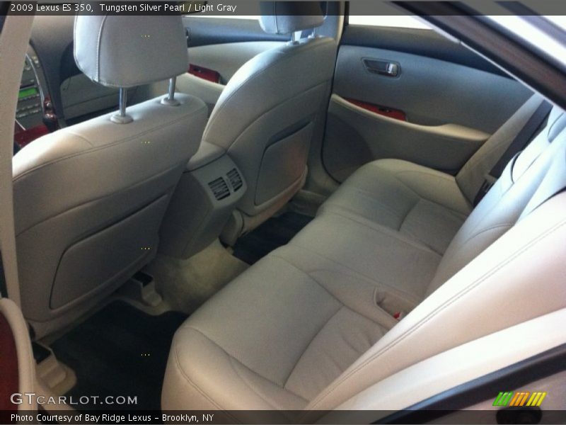 Tungsten Silver Pearl / Light Gray 2009 Lexus ES 350
