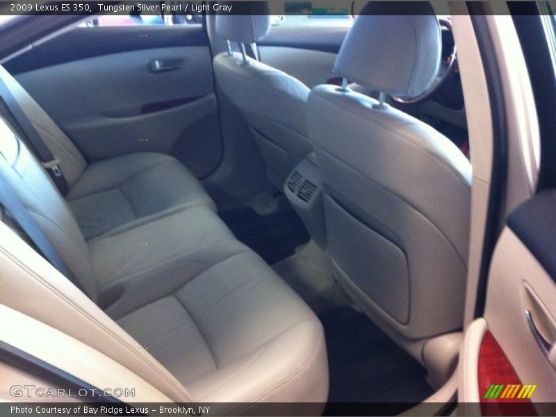 Tungsten Silver Pearl / Light Gray 2009 Lexus ES 350