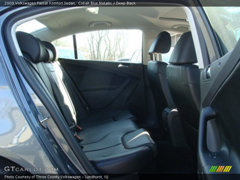 Cobalt Blue Metallic / Deep Black 2009 Volkswagen Passat Komfort Sedan