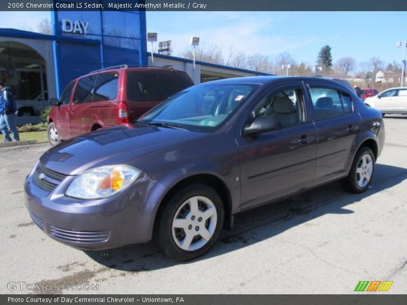 Majestic Amethyst Metallic / Gray 2006 Chevrolet Cobalt LS Sedan