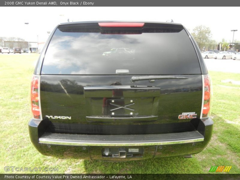 Onyx Black / Ebony 2008 GMC Yukon Denali AWD