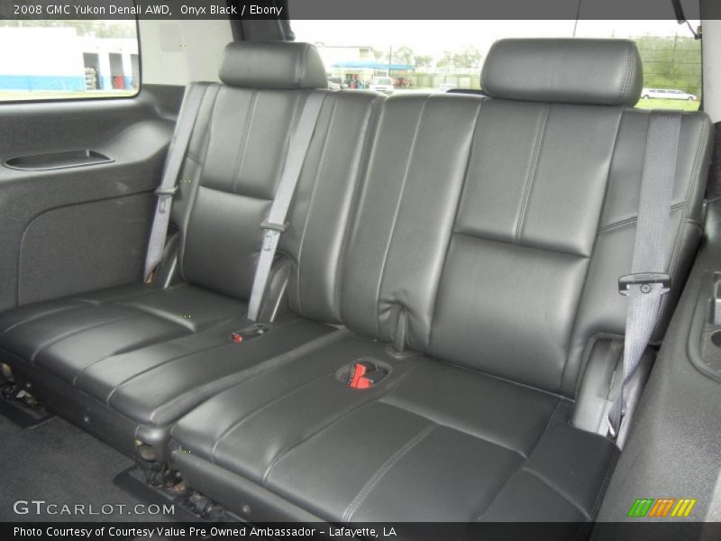 Onyx Black / Ebony 2008 GMC Yukon Denali AWD