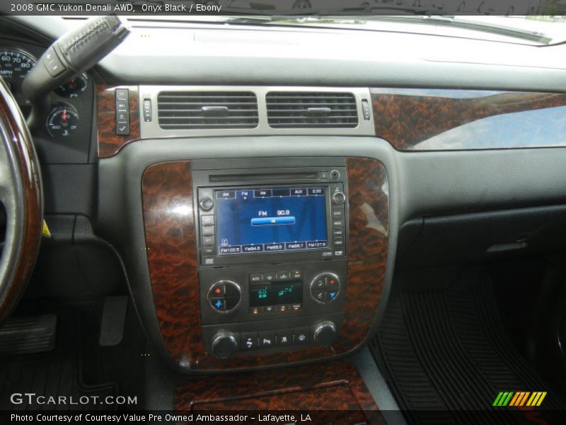 Onyx Black / Ebony 2008 GMC Yukon Denali AWD