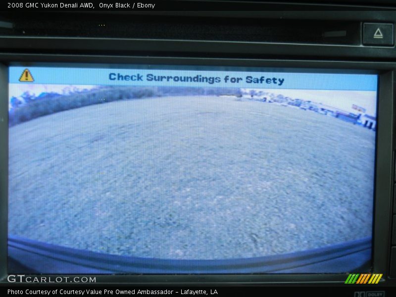 Onyx Black / Ebony 2008 GMC Yukon Denali AWD