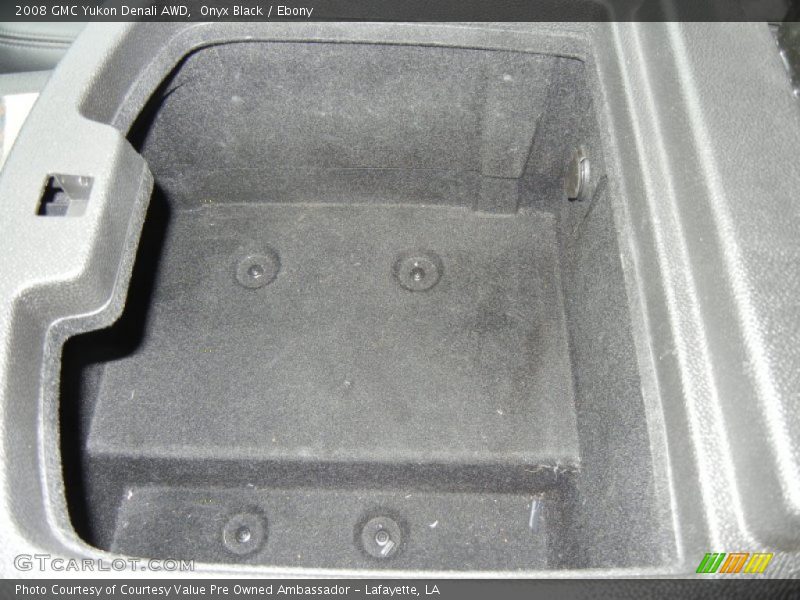 Onyx Black / Ebony 2008 GMC Yukon Denali AWD