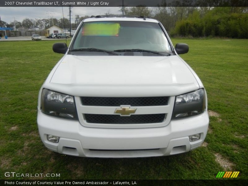 Summit White / Light Gray 2007 Chevrolet TrailBlazer LT