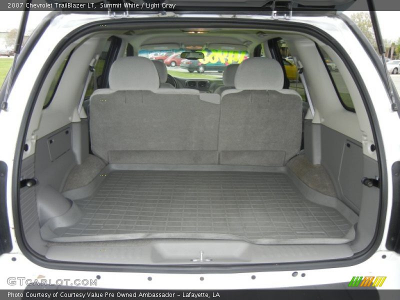 Summit White / Light Gray 2007 Chevrolet TrailBlazer LT