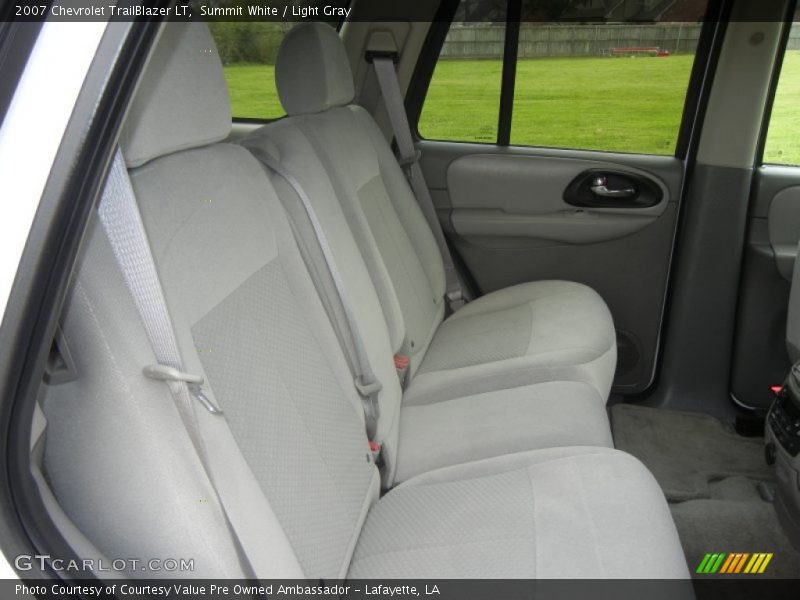 Summit White / Light Gray 2007 Chevrolet TrailBlazer LT