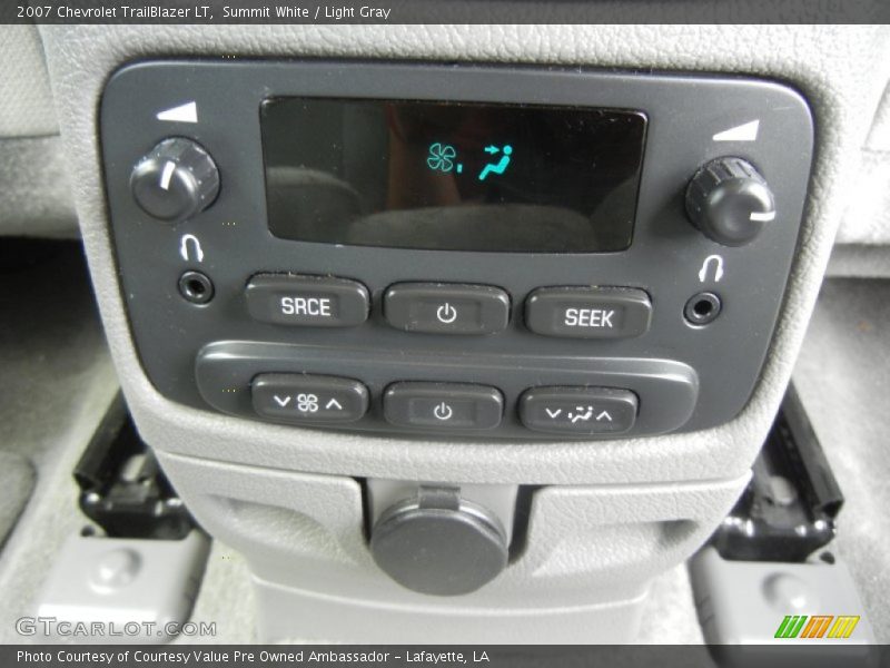 Summit White / Light Gray 2007 Chevrolet TrailBlazer LT