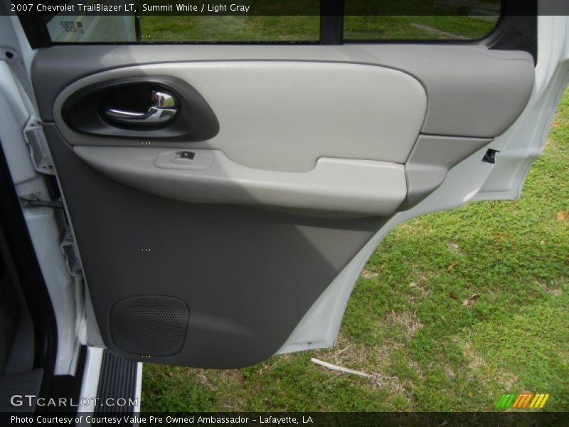 Summit White / Light Gray 2007 Chevrolet TrailBlazer LT