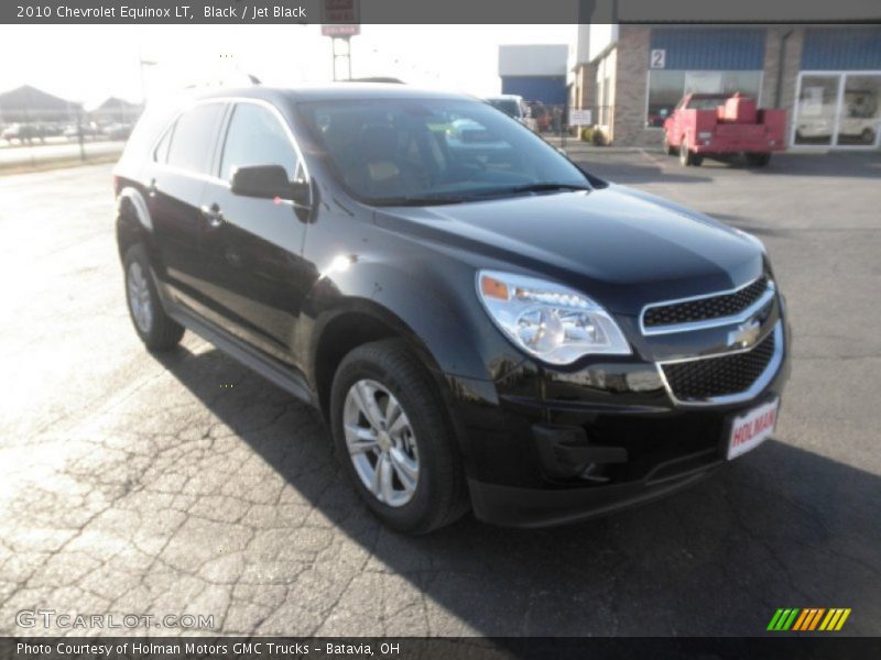 Black / Jet Black 2010 Chevrolet Equinox LT