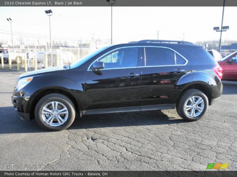 Black / Jet Black 2010 Chevrolet Equinox LT