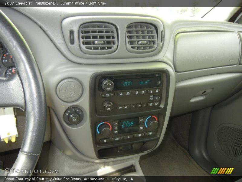 Summit White / Light Gray 2007 Chevrolet TrailBlazer LT