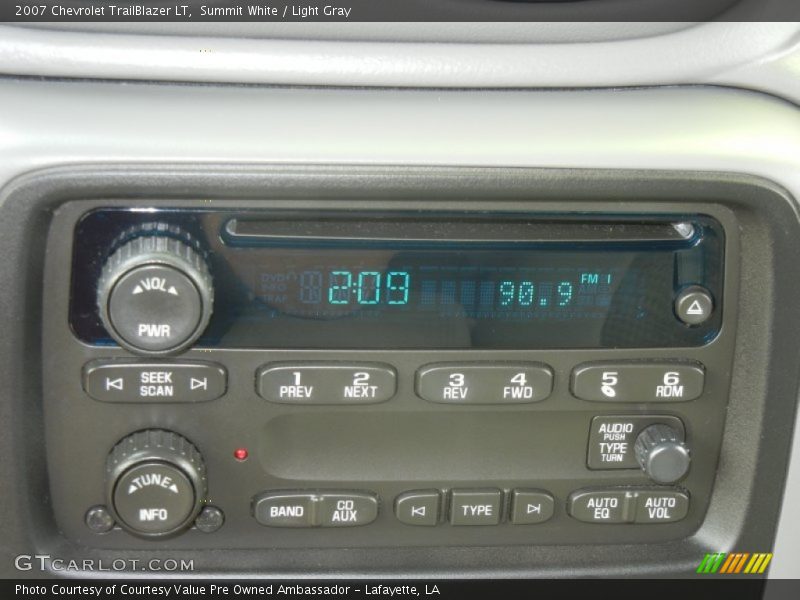 Summit White / Light Gray 2007 Chevrolet TrailBlazer LT