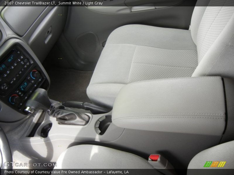 Summit White / Light Gray 2007 Chevrolet TrailBlazer LT