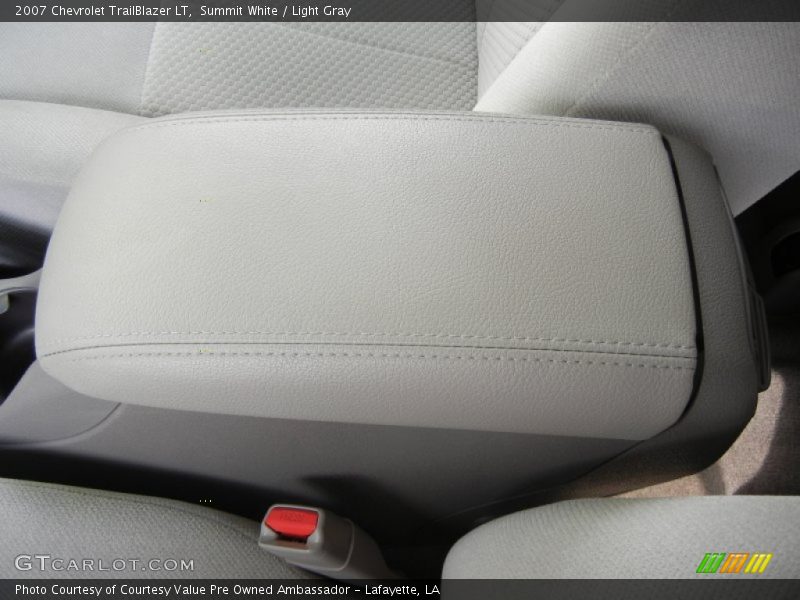 Summit White / Light Gray 2007 Chevrolet TrailBlazer LT