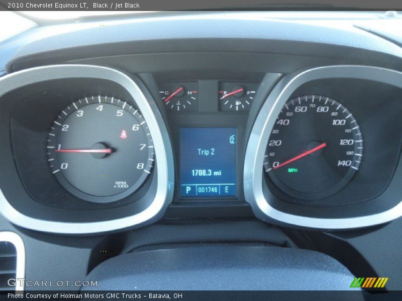 Black / Jet Black 2010 Chevrolet Equinox LT