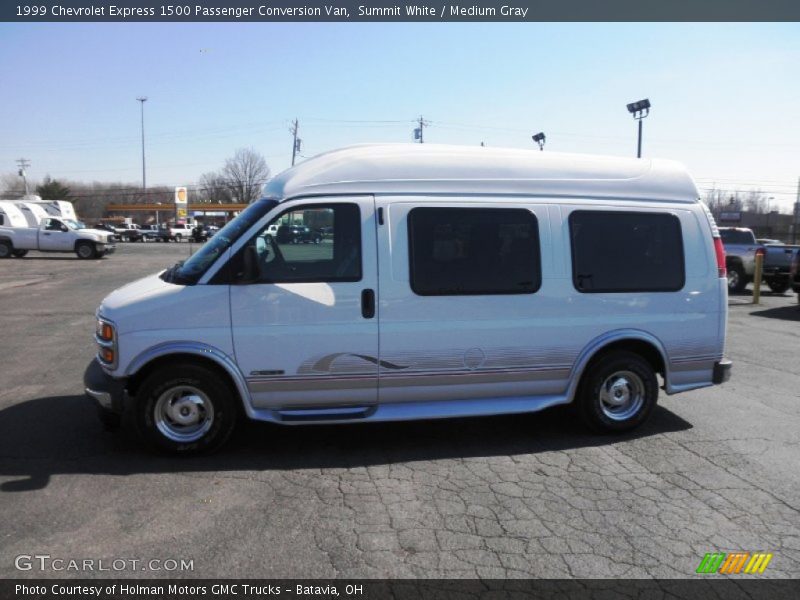Summit White / Medium Gray 1999 Chevrolet Express 1500 Passenger Conversion Van