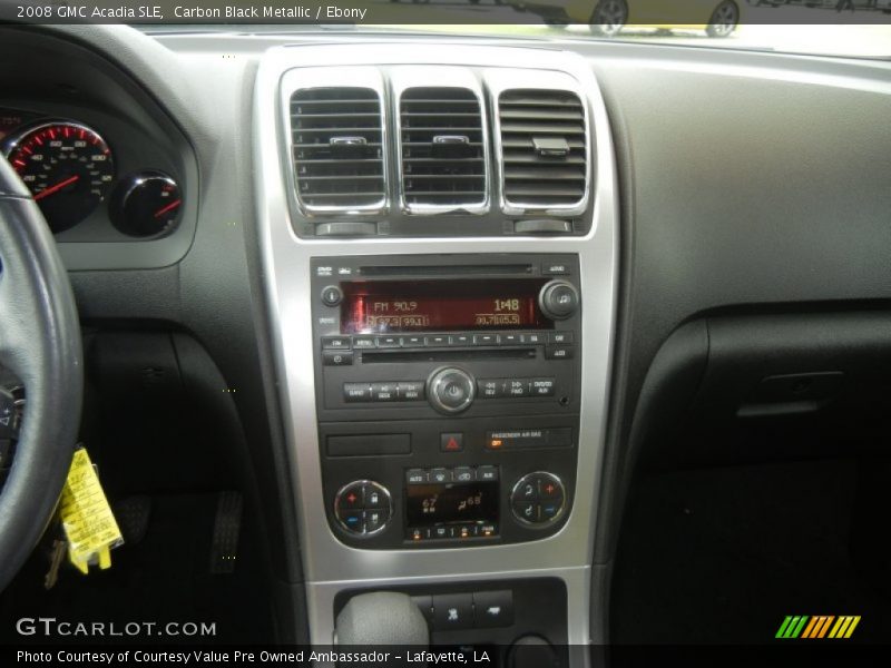 Carbon Black Metallic / Ebony 2008 GMC Acadia SLE