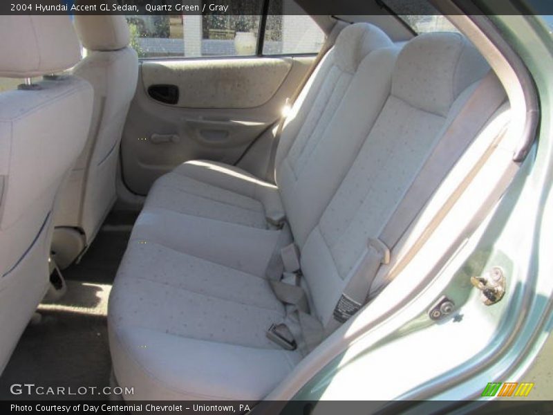 Quartz Green / Gray 2004 Hyundai Accent GL Sedan