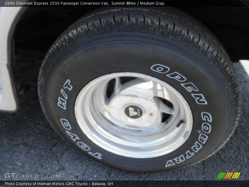 Summit White / Medium Gray 1999 Chevrolet Express 1500 Passenger Conversion Van