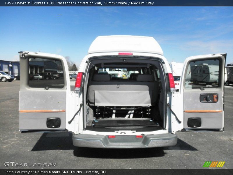 Summit White / Medium Gray 1999 Chevrolet Express 1500 Passenger Conversion Van