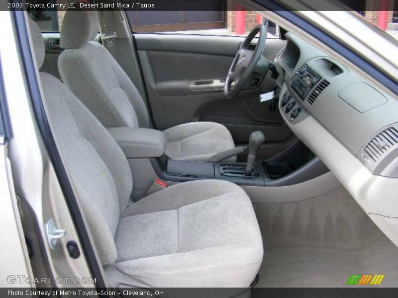 Desert Sand Mica / Taupe 2003 Toyota Camry LE
