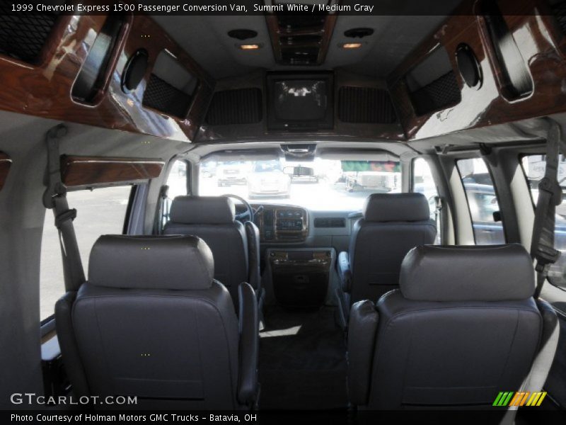Summit White / Medium Gray 1999 Chevrolet Express 1500 Passenger Conversion Van
