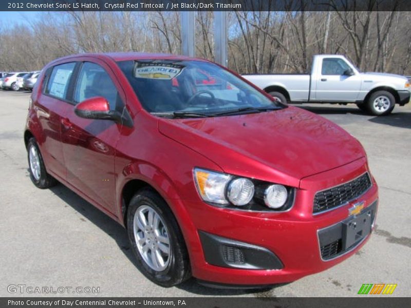 Front 3/4 View of 2012 Sonic LS Hatch