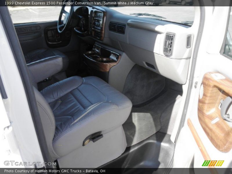Summit White / Medium Gray 1999 Chevrolet Express 1500 Passenger Conversion Van