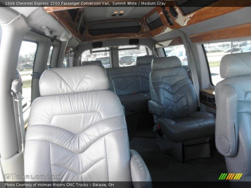 Summit White / Medium Gray 1999 Chevrolet Express 1500 Passenger Conversion Van