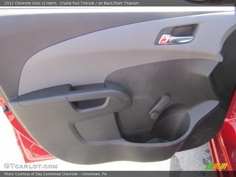 Crystal Red Tintcoat / Jet Black/Dark Titanium 2012 Chevrolet Sonic LS Hatch