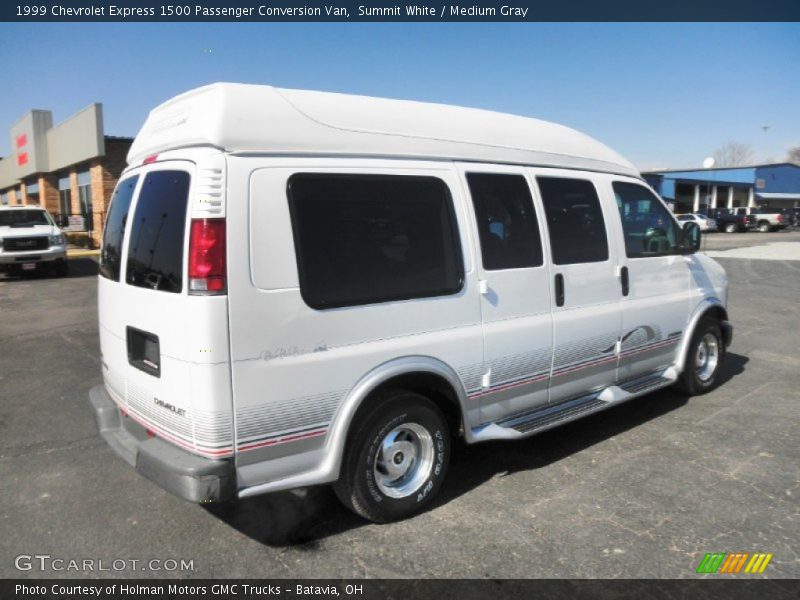 Summit White / Medium Gray 1999 Chevrolet Express 1500 Passenger Conversion Van
