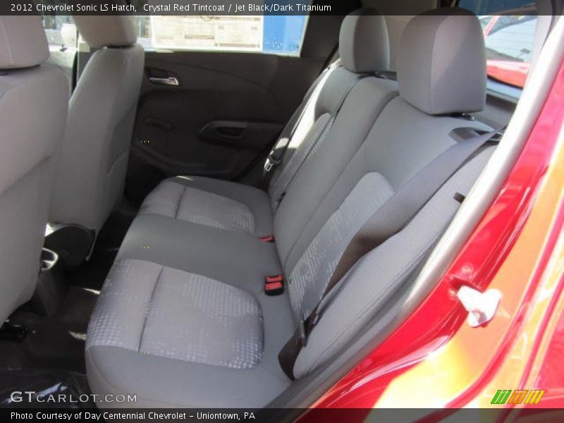 Crystal Red Tintcoat / Jet Black/Dark Titanium 2012 Chevrolet Sonic LS Hatch