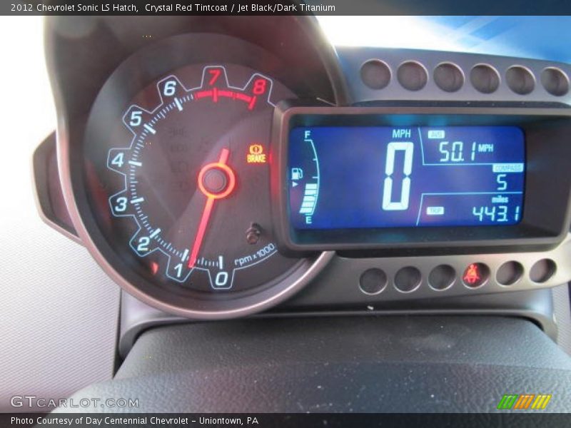  2012 Sonic LS Hatch LS Hatch Gauges