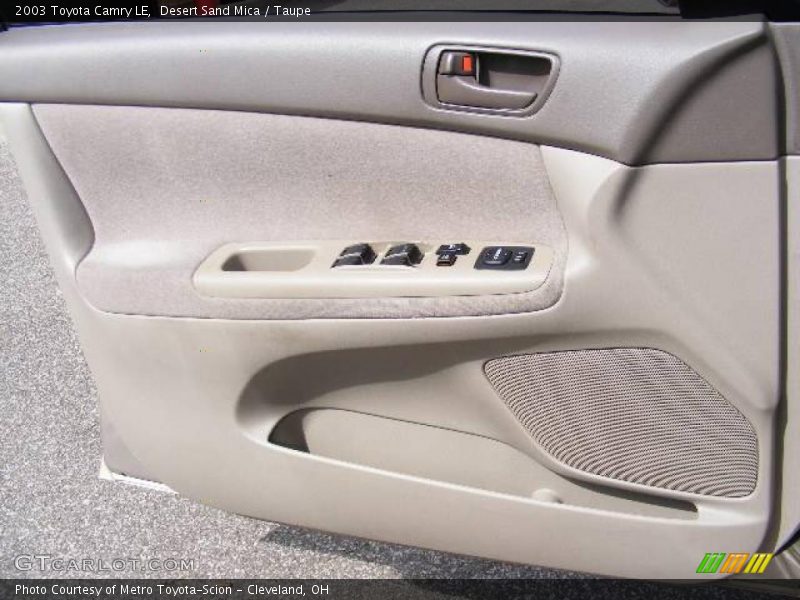 Desert Sand Mica / Taupe 2003 Toyota Camry LE